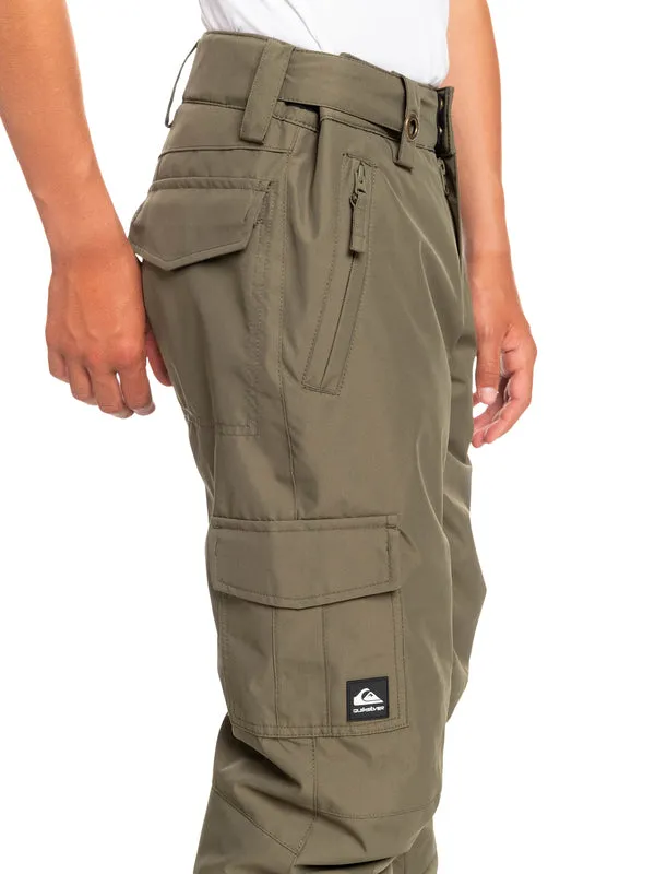 Quiksilver Boys Porter Insulated Snow Pants