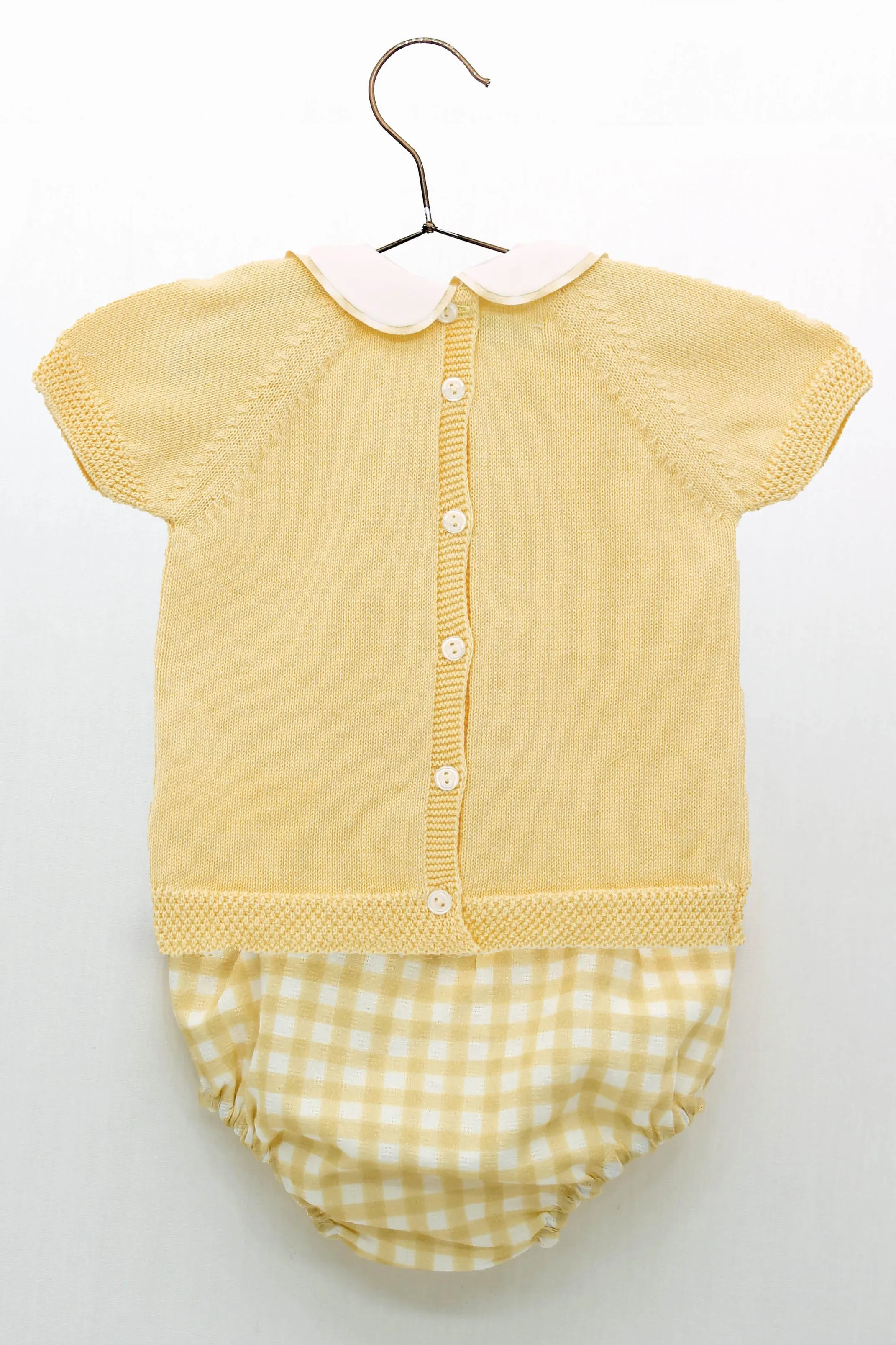 "Aurelius" Lemon Duck Print Knit Top & Jam Pants
