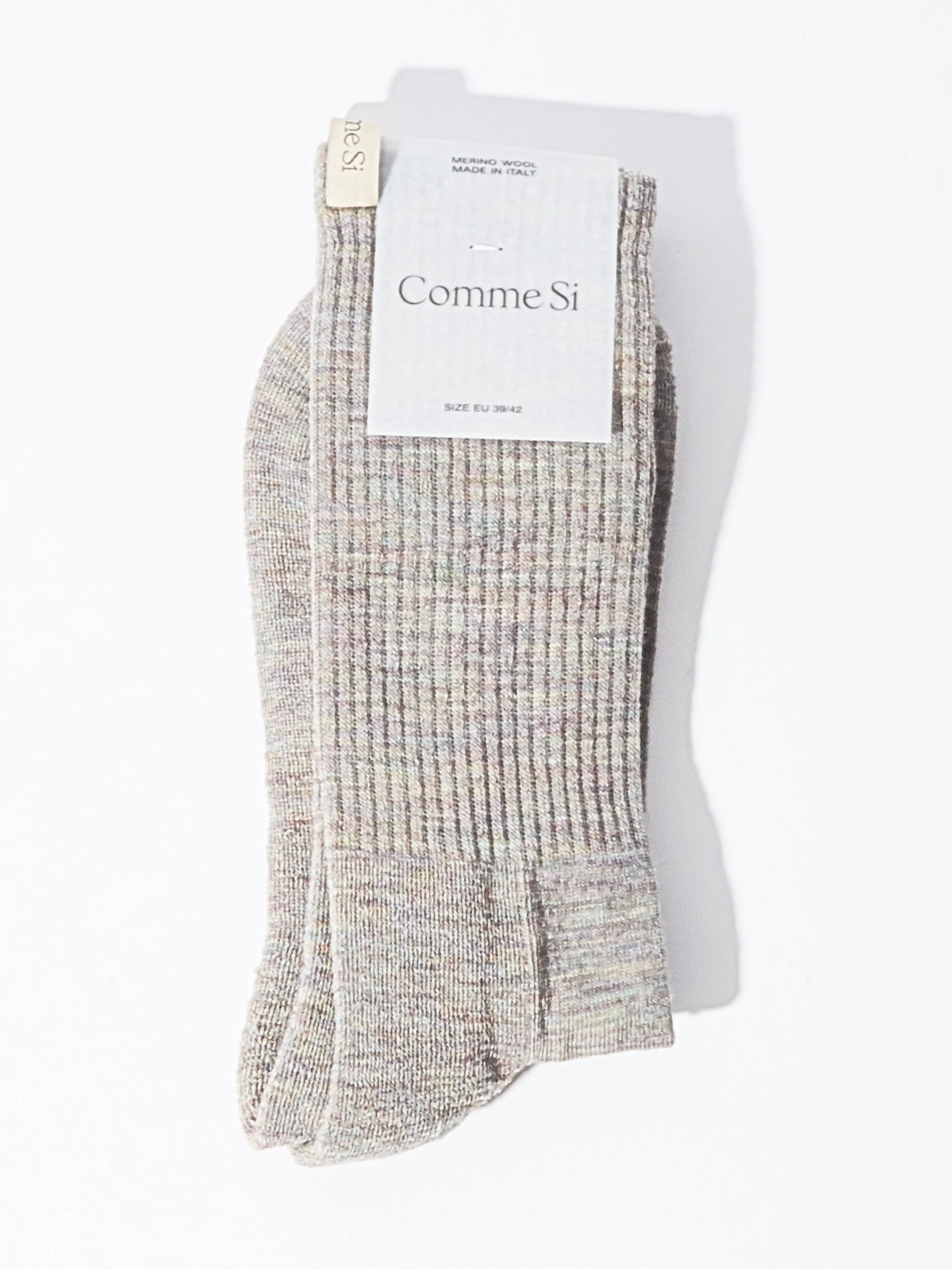 Rainbow Melange The Merino Tube Sock