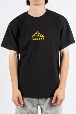 RASSVET LARGE LOGO PRINT TSHIRT BLACK