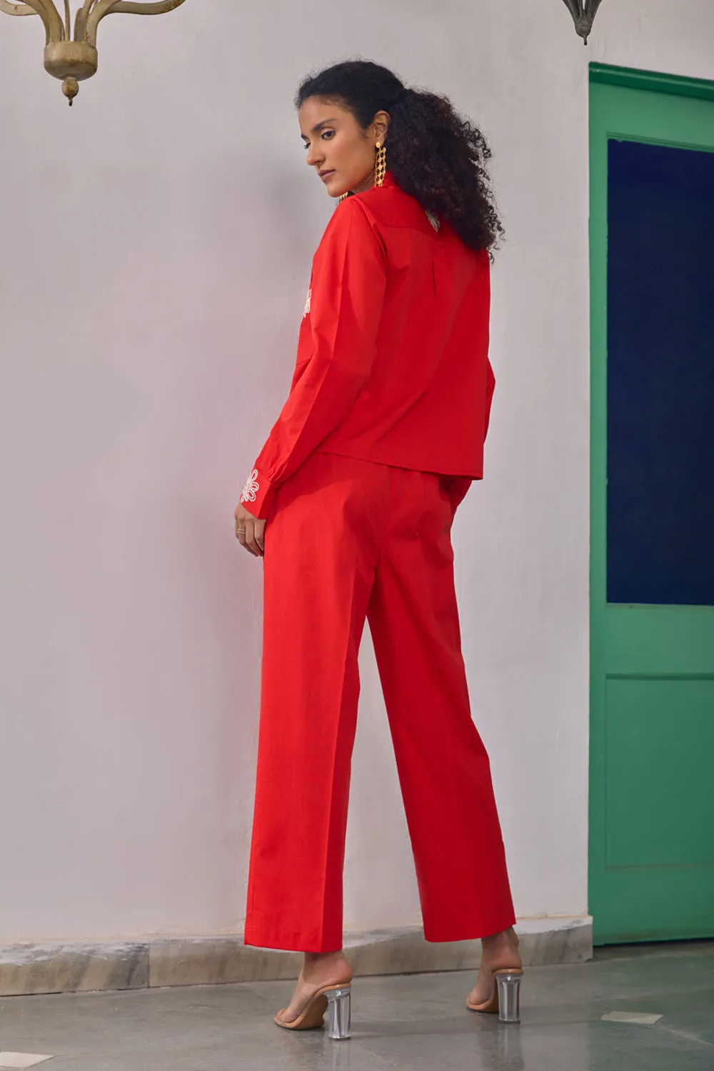 Ravishing Ruby Co-ord Set