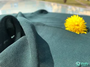 Recycled Polyester Chiffon See Through Mechanical Stretch