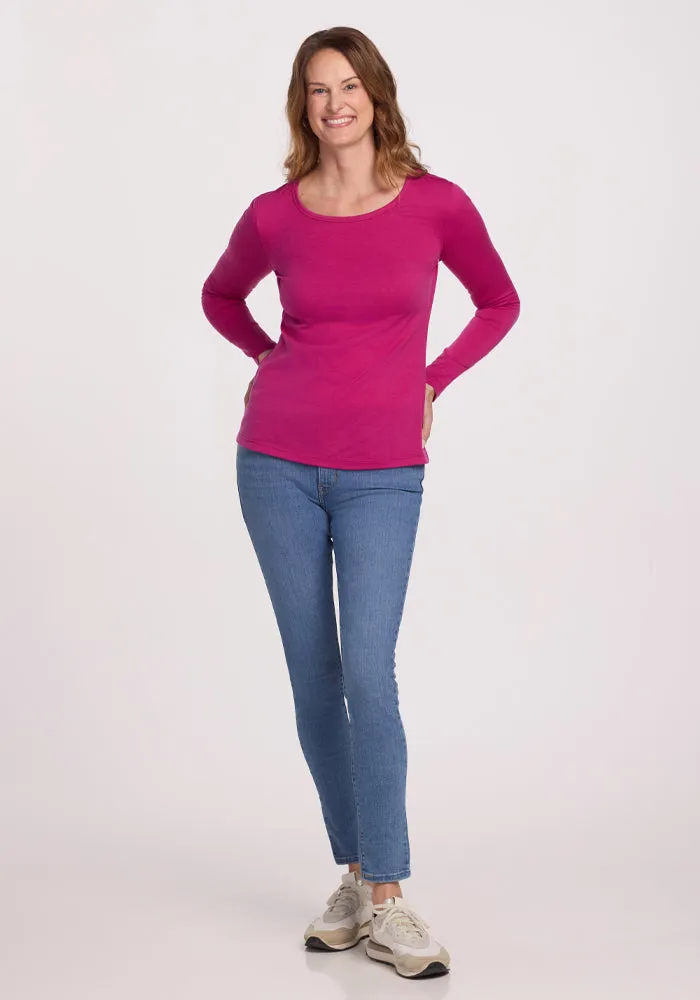 Remi Long Sleeve T-Shirt - Berry Punch