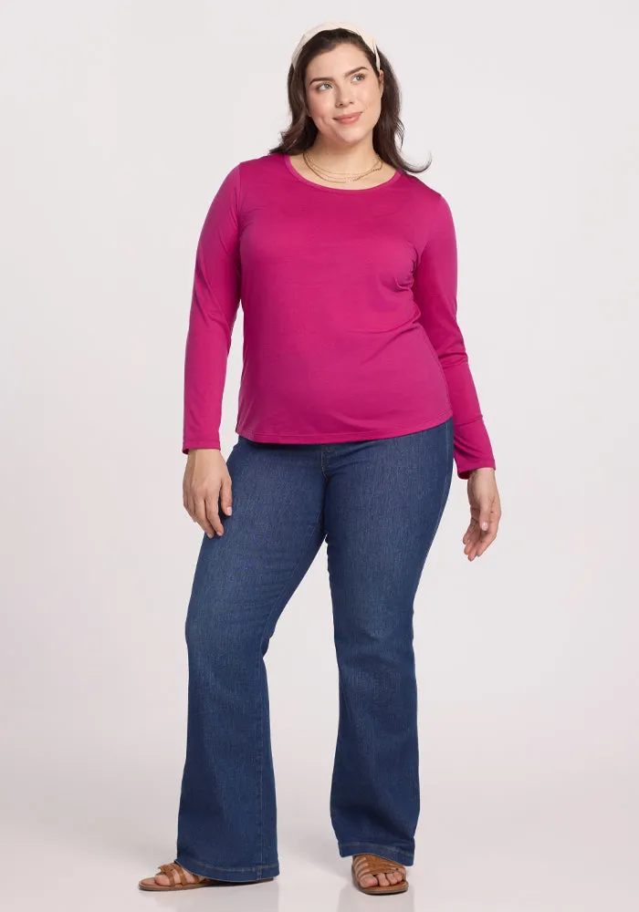 Remi Long Sleeve T-Shirt - Berry Punch