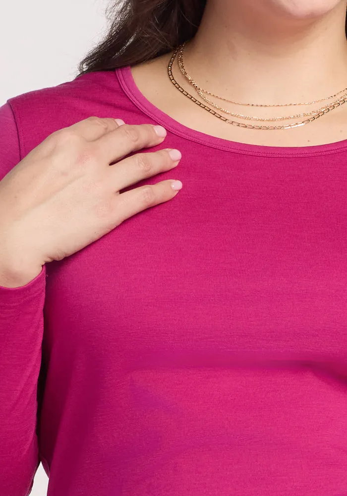 Remi Long Sleeve T-Shirt - Berry Punch