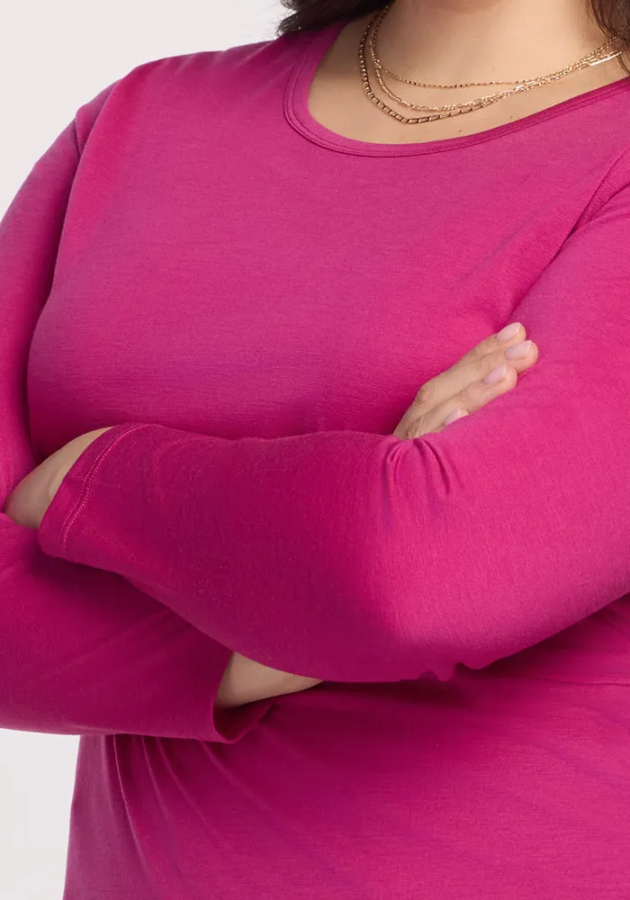 Remi Long Sleeve T-Shirt - Berry Punch