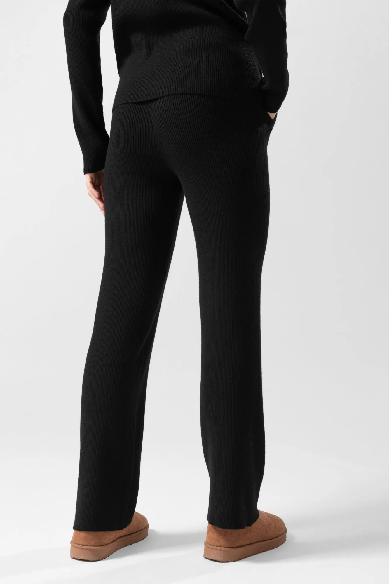 Ribbed knitted pants Vanna