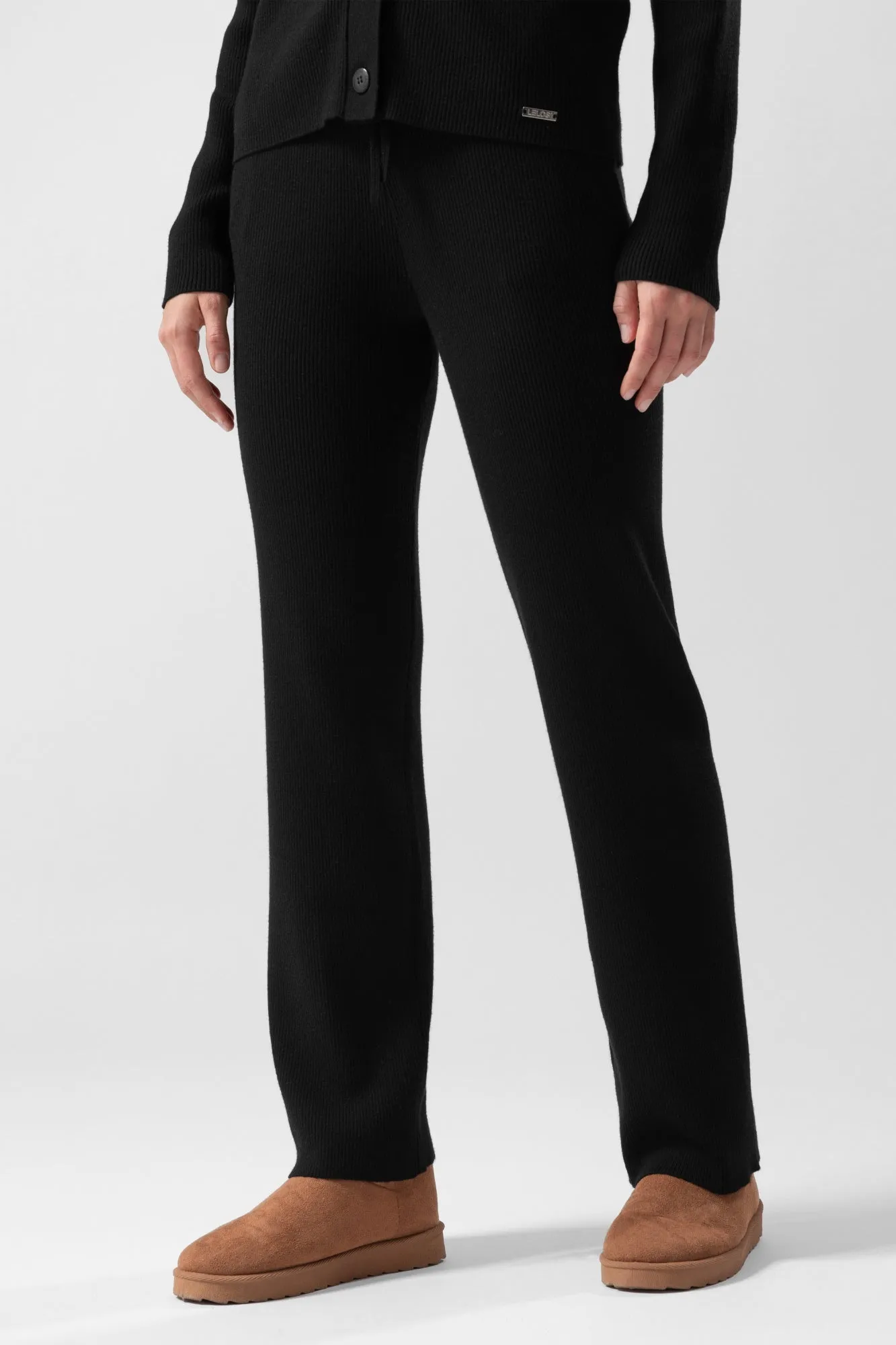 Ribbed knitted pants Vanna