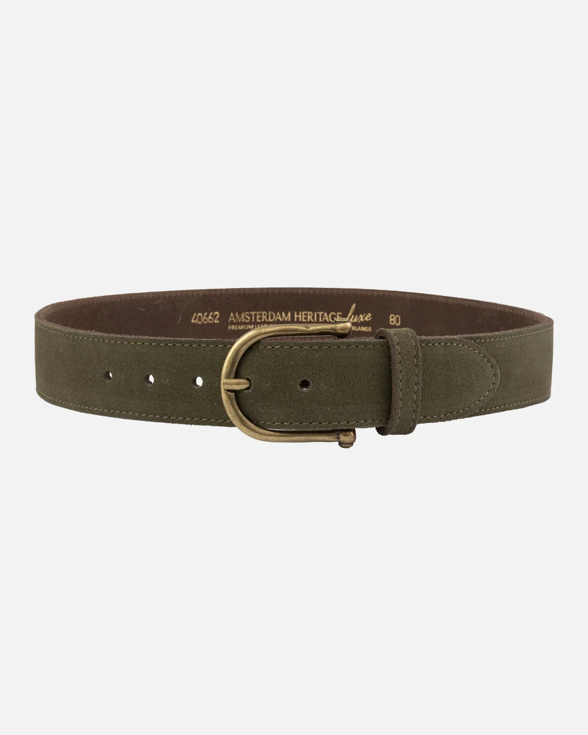 Roan Vintage Suede Leather Belt