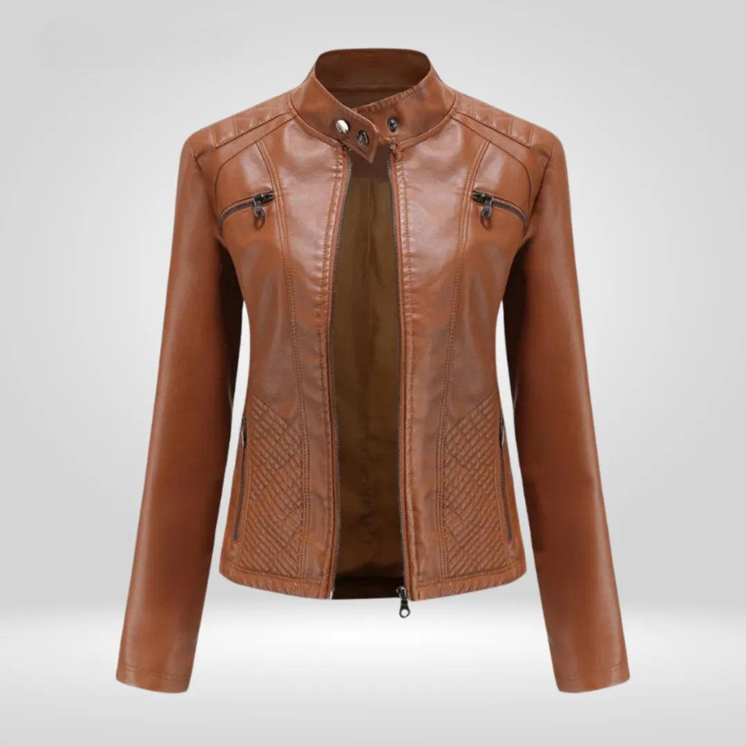 Ruby™ | Stylish Leather Jacket