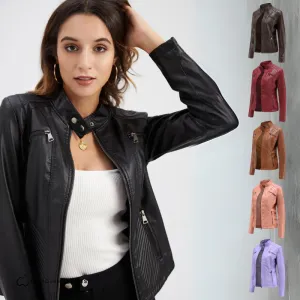 Ruby™ | Stylish Leather Jacket