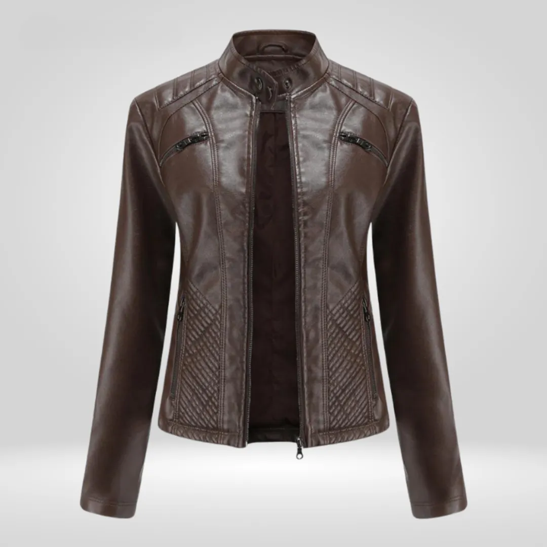 Ruby™ | Stylish Leather Jacket
