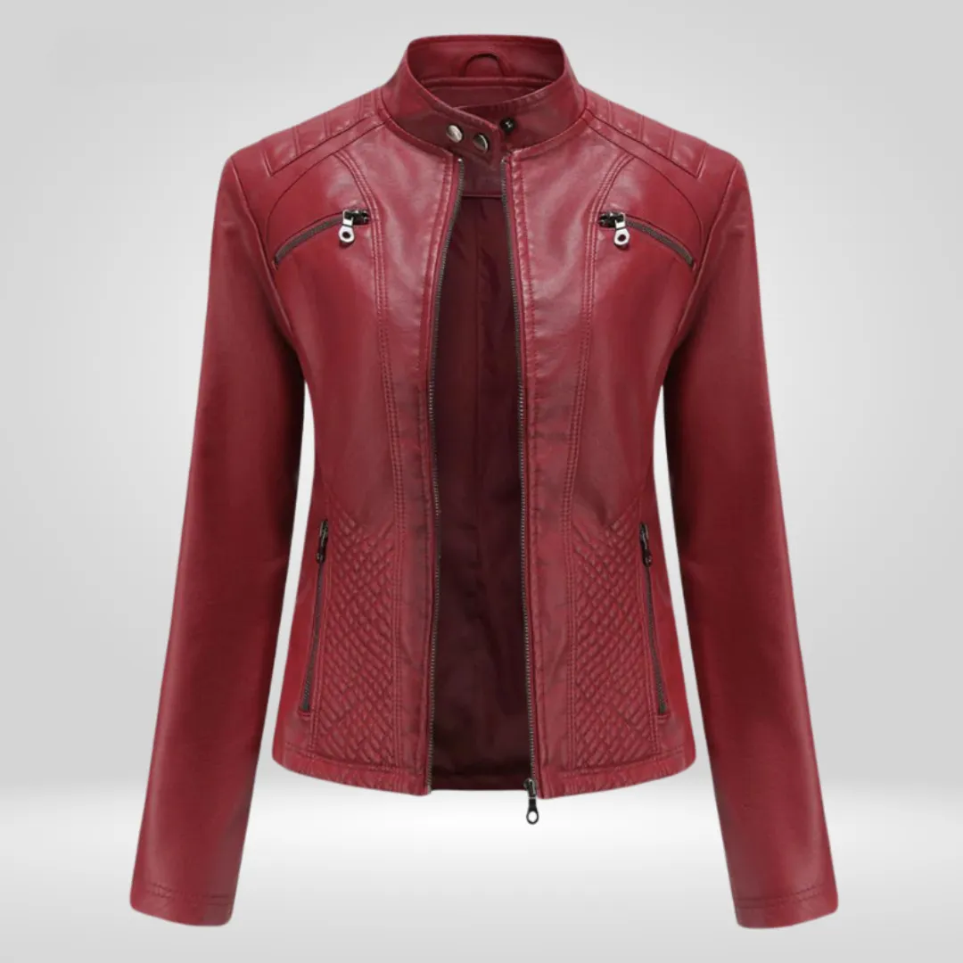 Ruby™ | Stylish Leather Jacket
