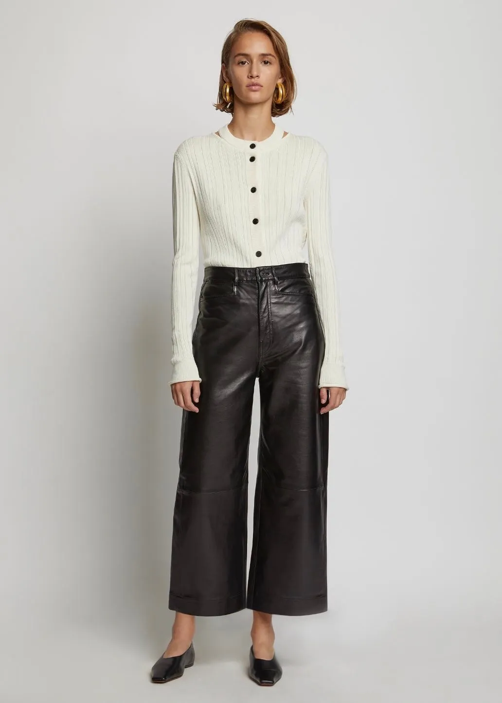 Sadie Pant in Lightweight Leather
