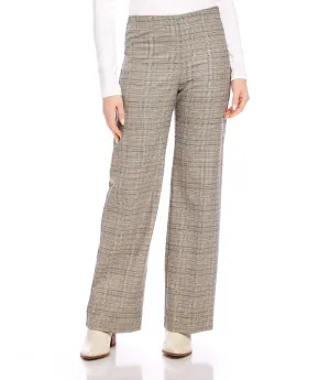 Sequin Plaid Pants