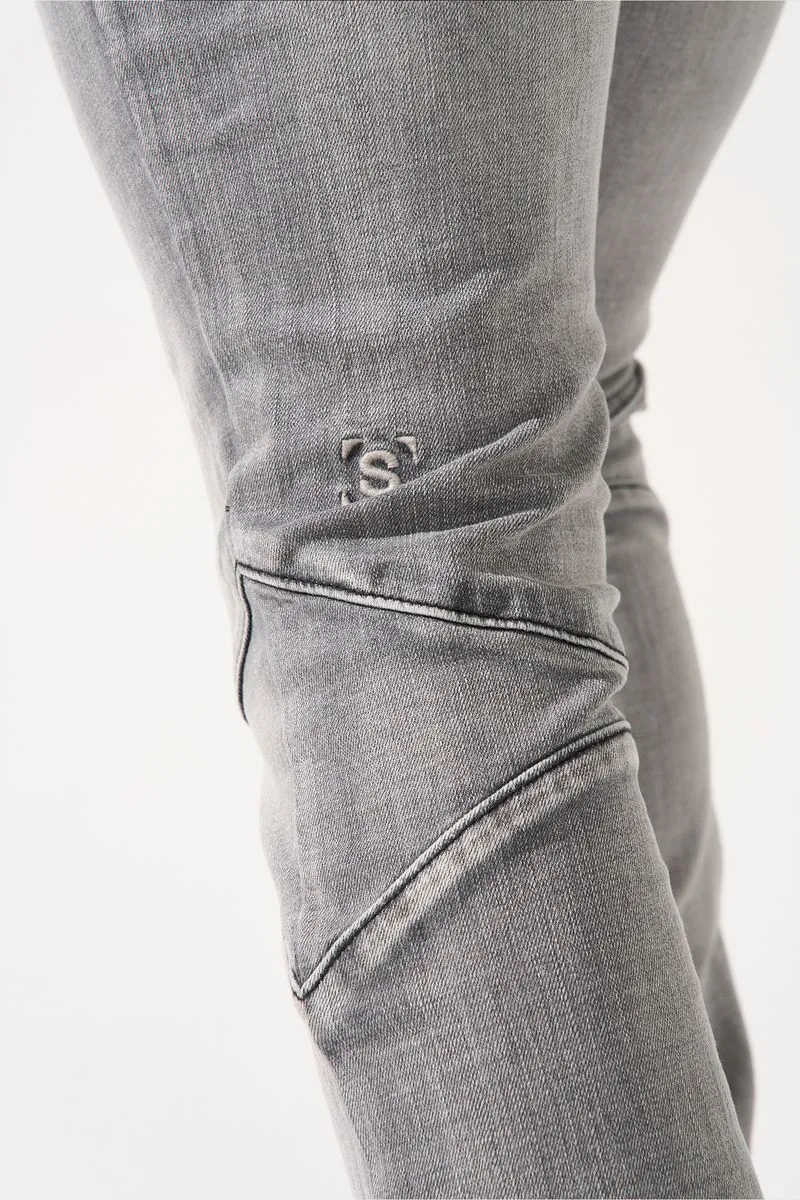 SERENEDE NOCTIS Stacked Jeans (GREY)