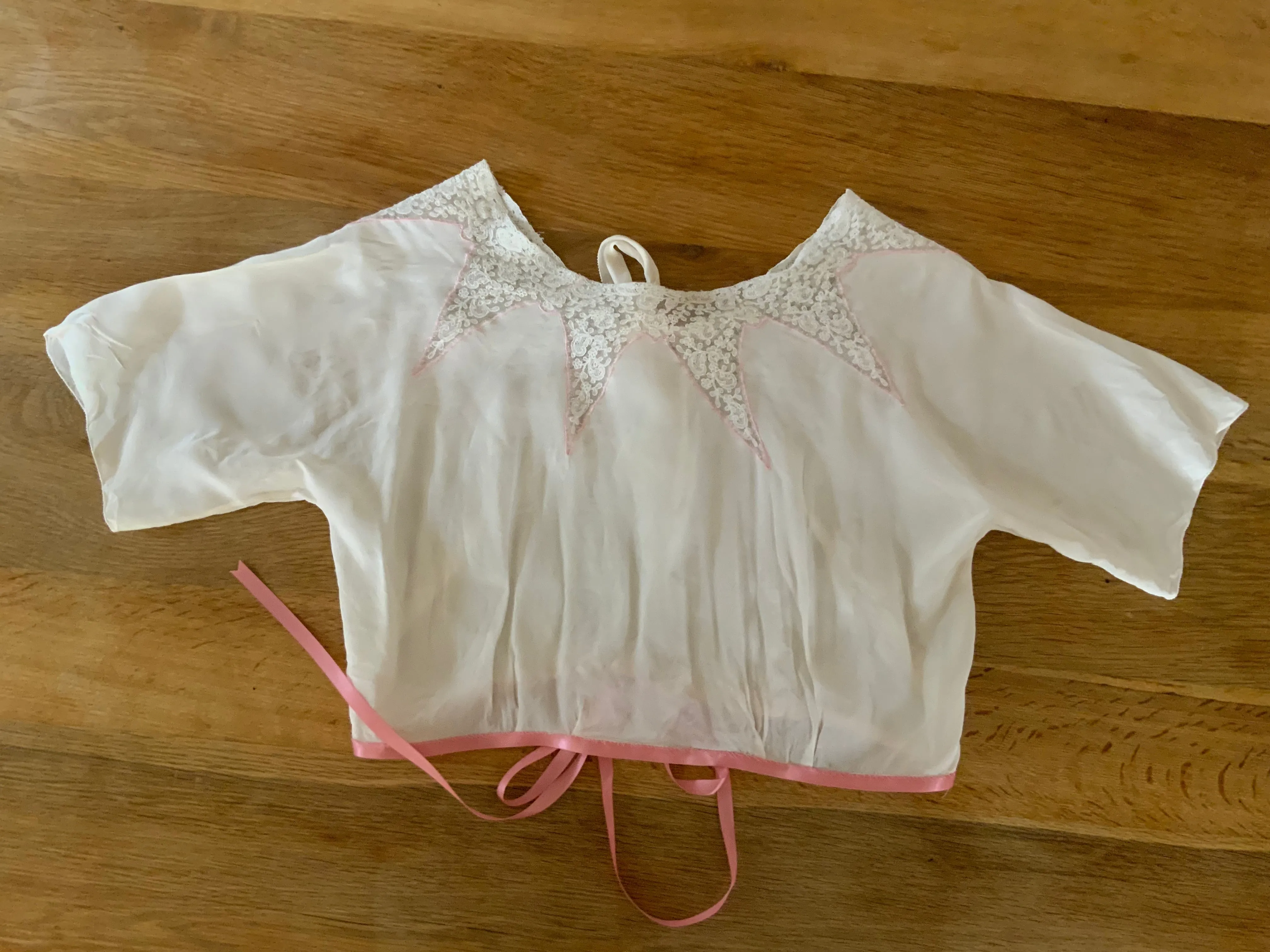 Silk Bed Jacket - 30s - 30C