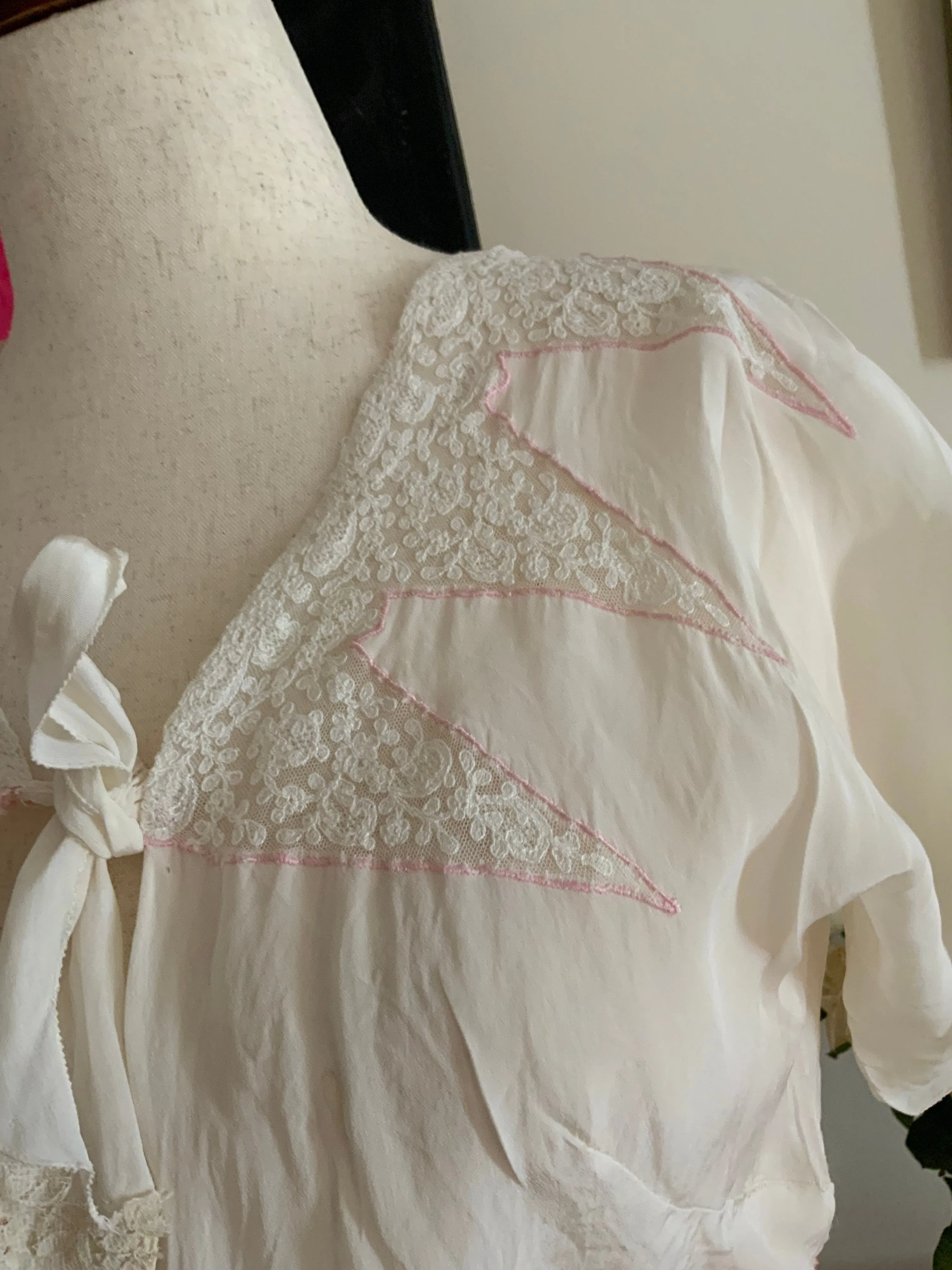 Silk Bed Jacket - 30s - 30C