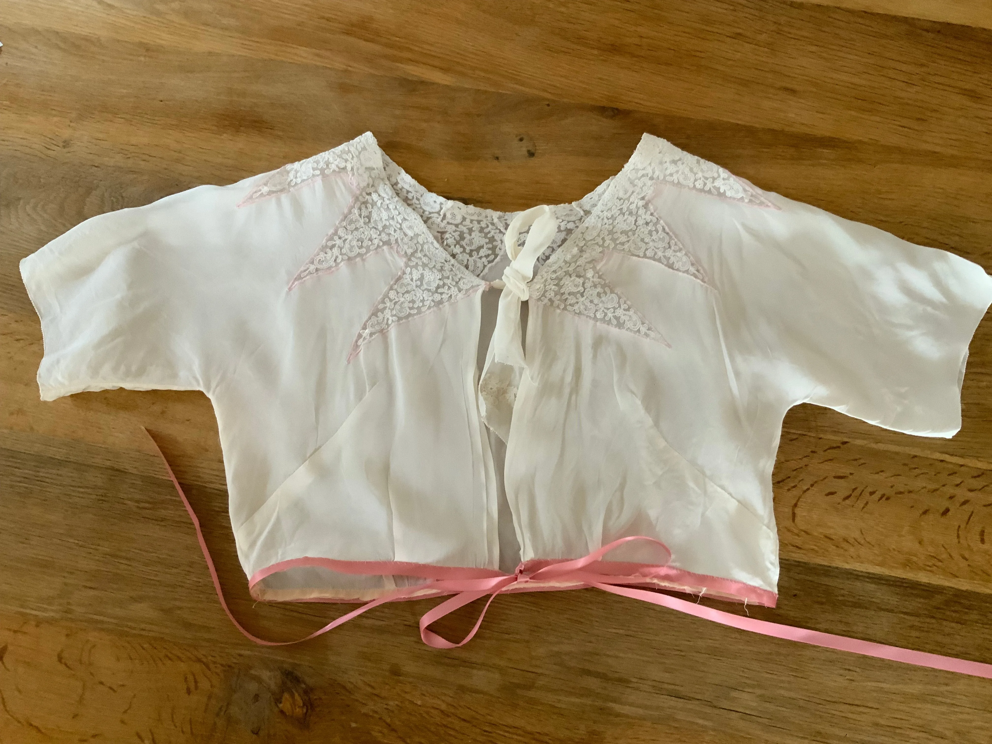 Silk Bed Jacket - 30s - 30C