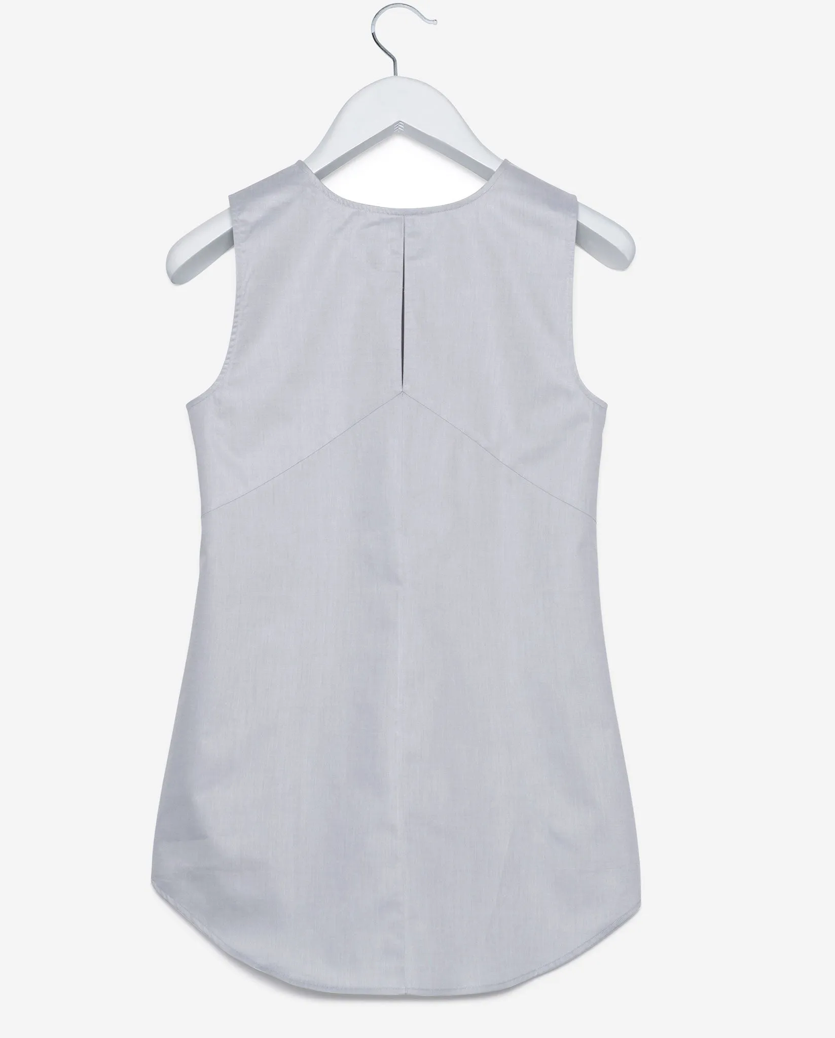 Sleeveless - Grey End on End