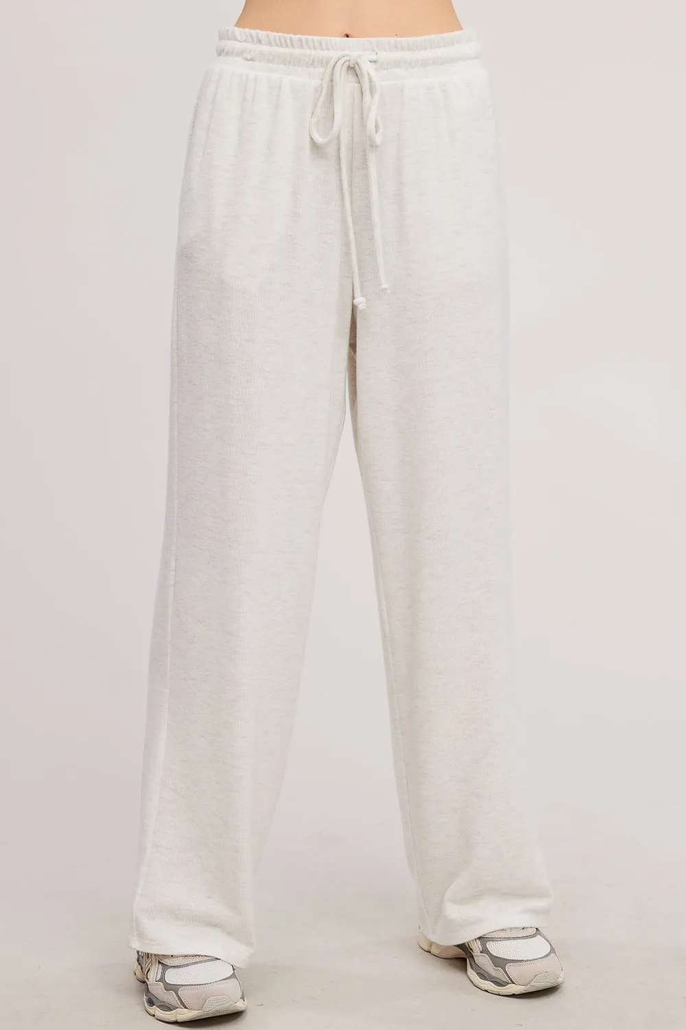 Snuggle Cove Super Soft Drawstring Wide Leg Pants (Assorted Colors)