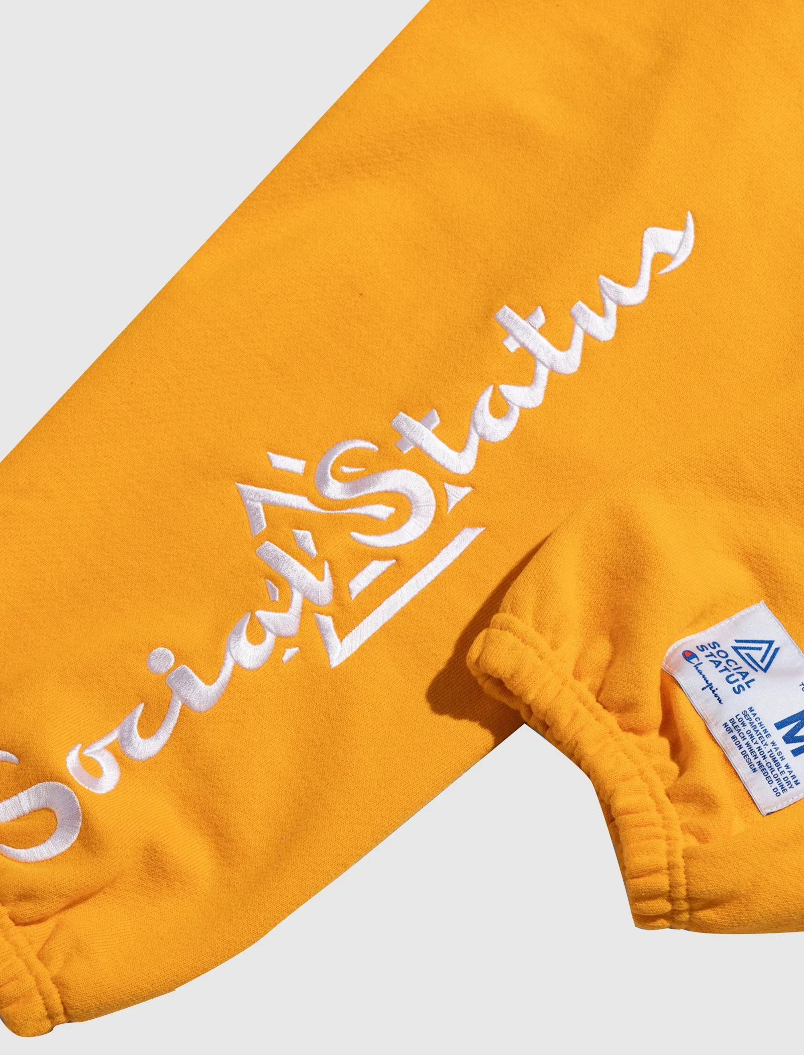 SOCIAL STATUS REVERSE WEAVE PANTS