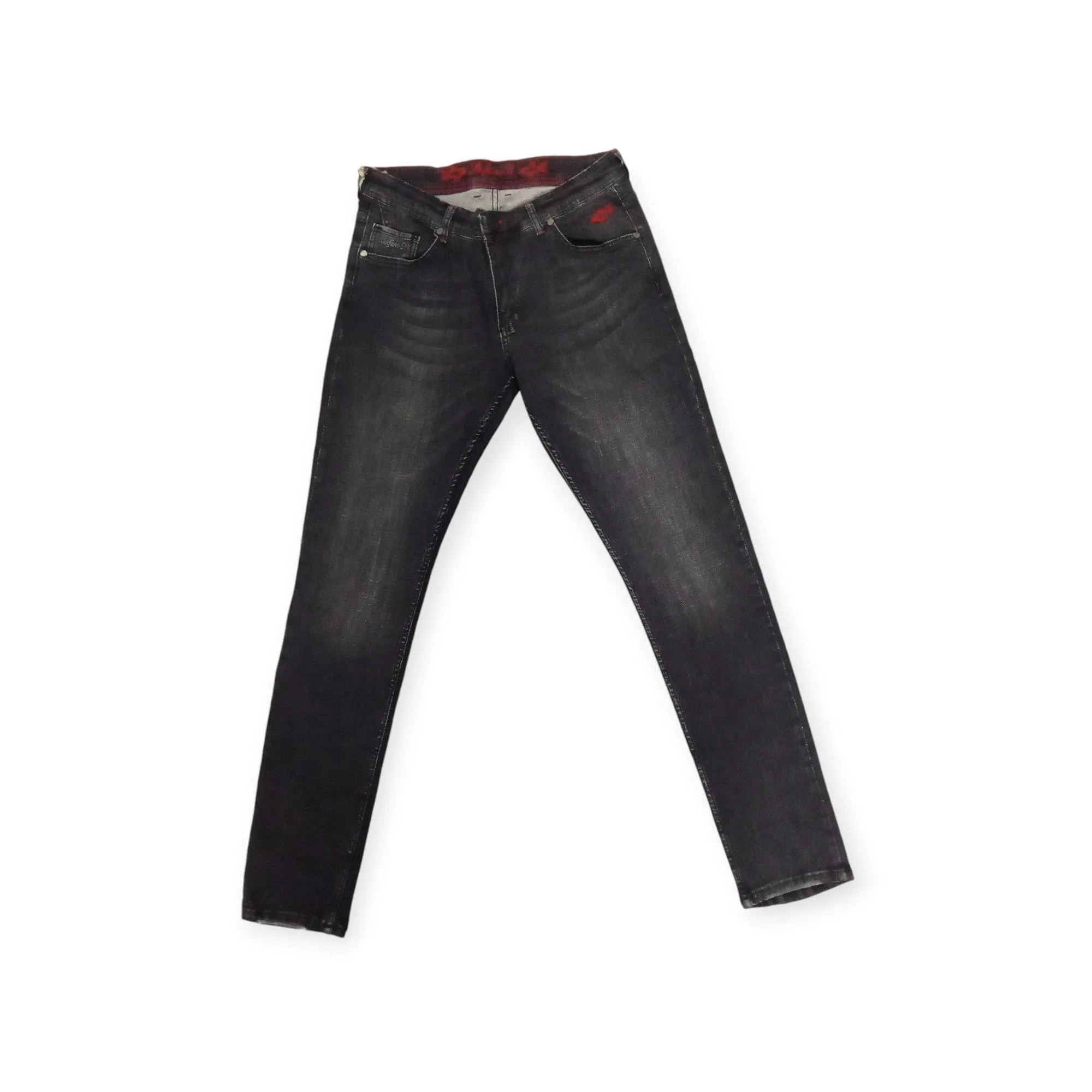 Stefano R Men's Jeans Dark Grey