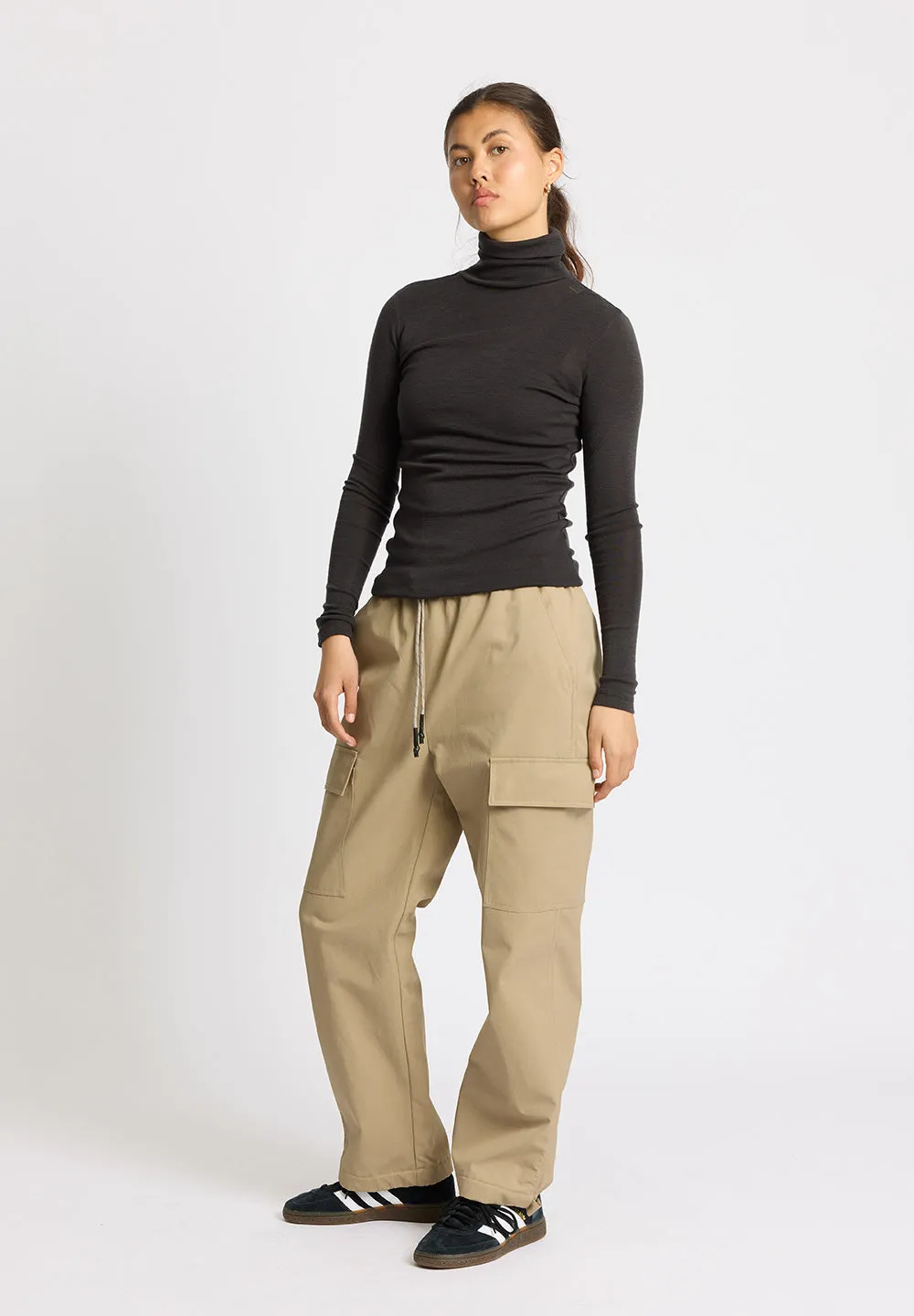 Tech Trousers Cloud - beige taupe