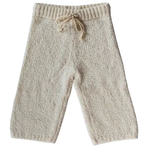 Teddy Boucle Pants - Vanilla