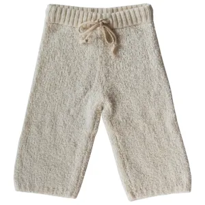 Teddy Boucle Pants - Vanilla