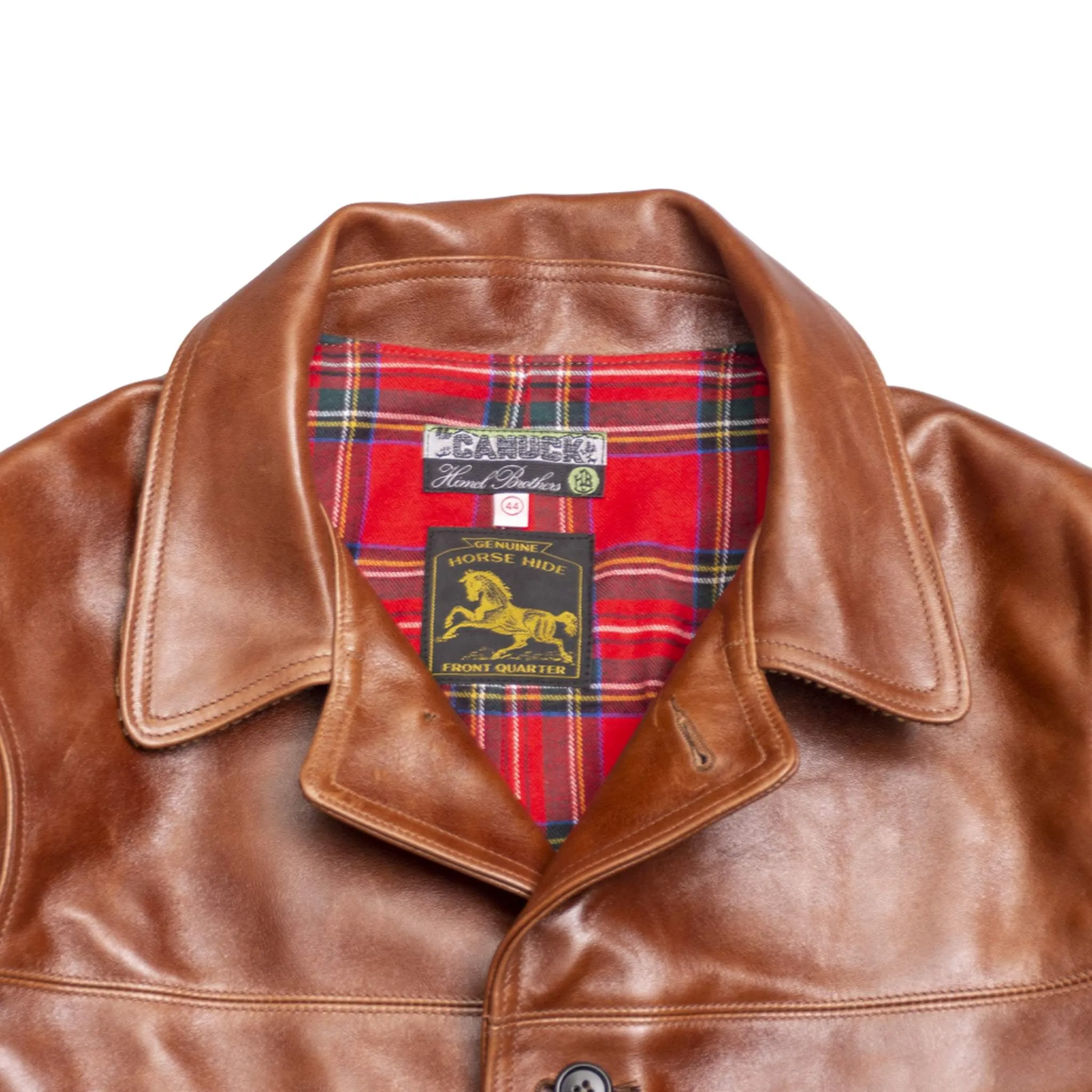 The Canuck - Medium Brown Shinki Horsehide Oil Finish