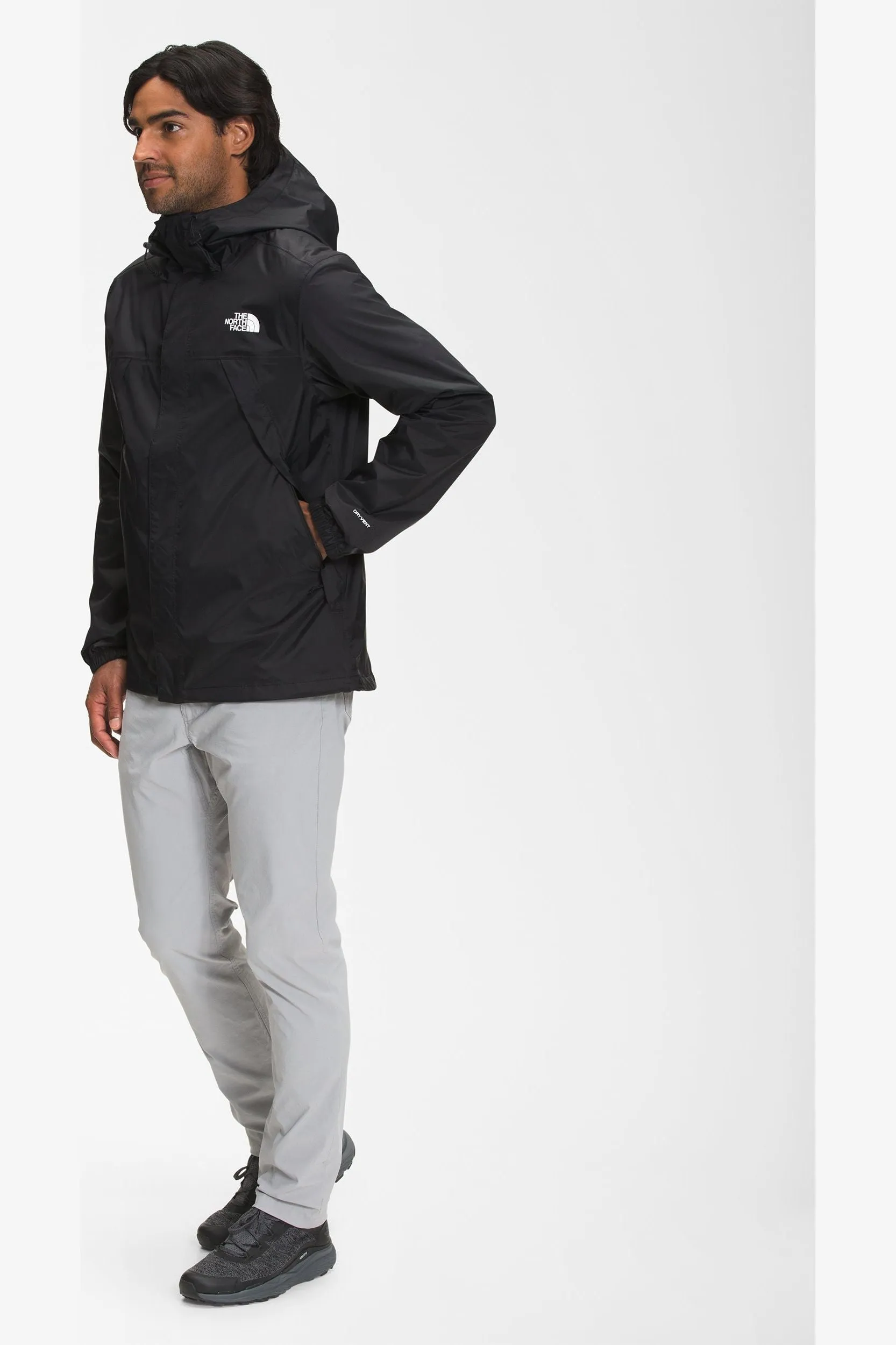 THE NORTH FACE ANTORA JACKET - TNF BLACK