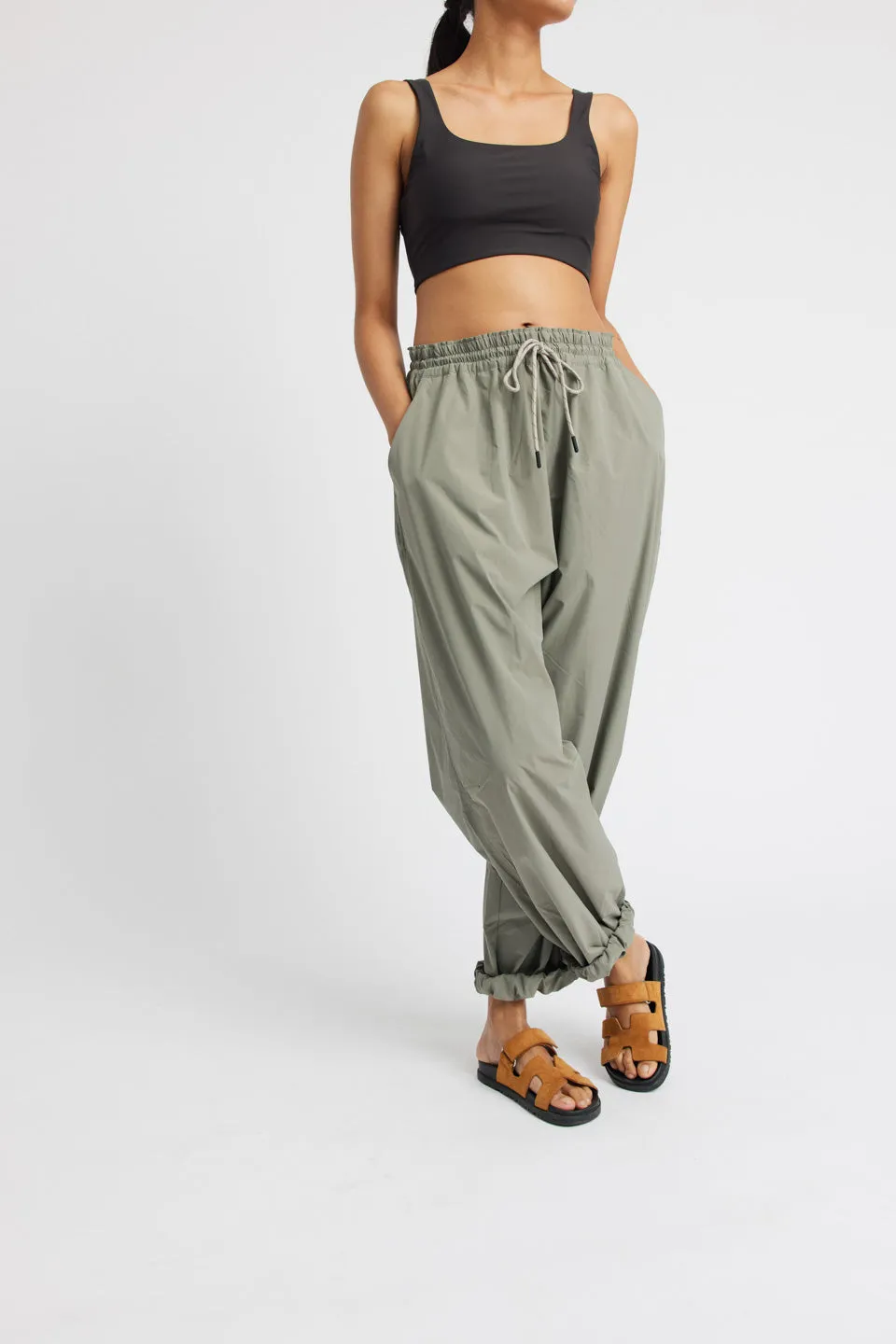 Track Loose Pants Palma - moon mist