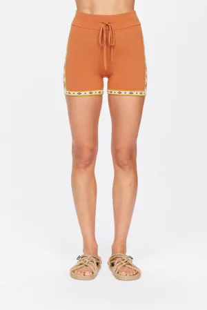 Vadella 4In Knit Spin Short | Chai