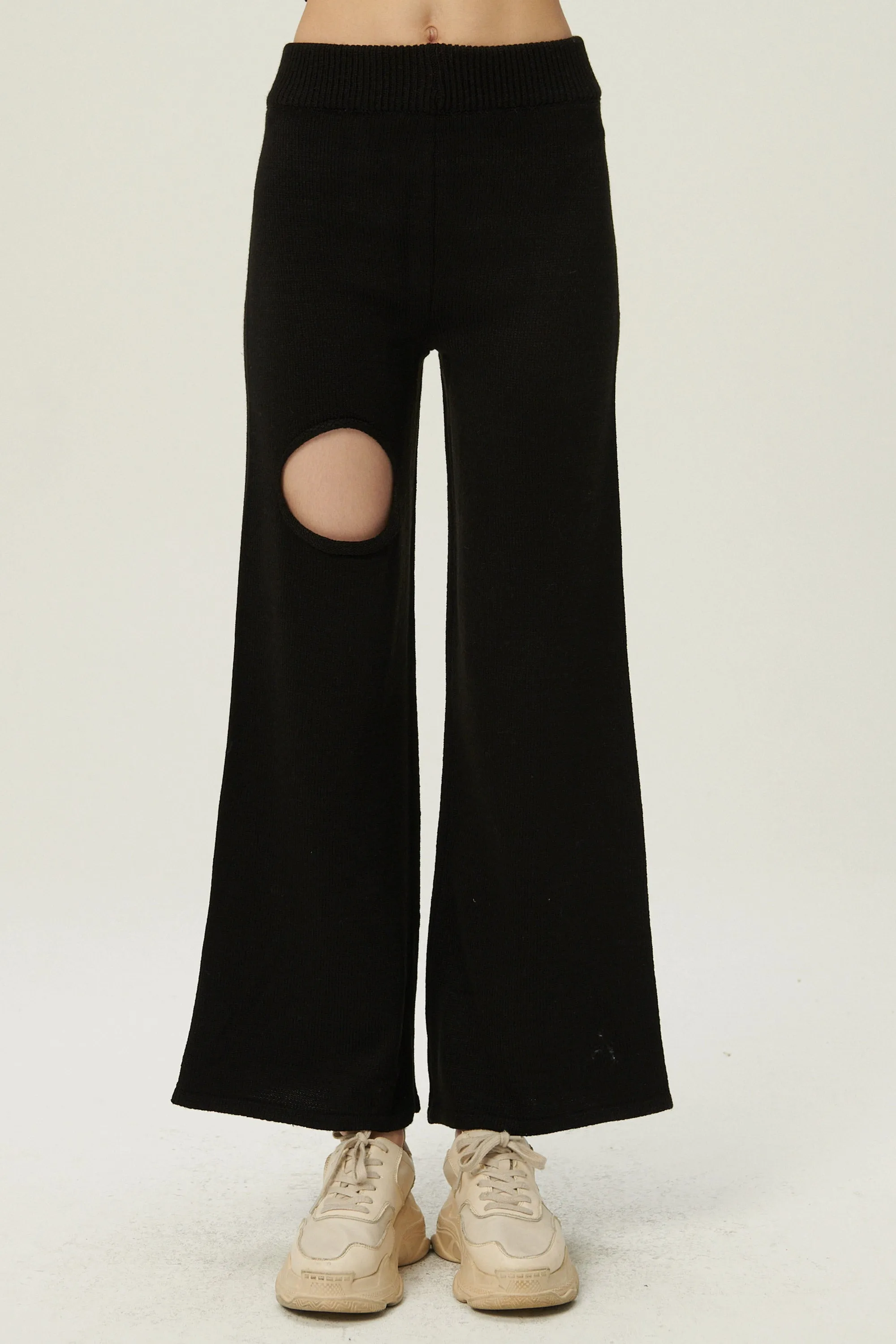 Victoria Cutout Knit Pants