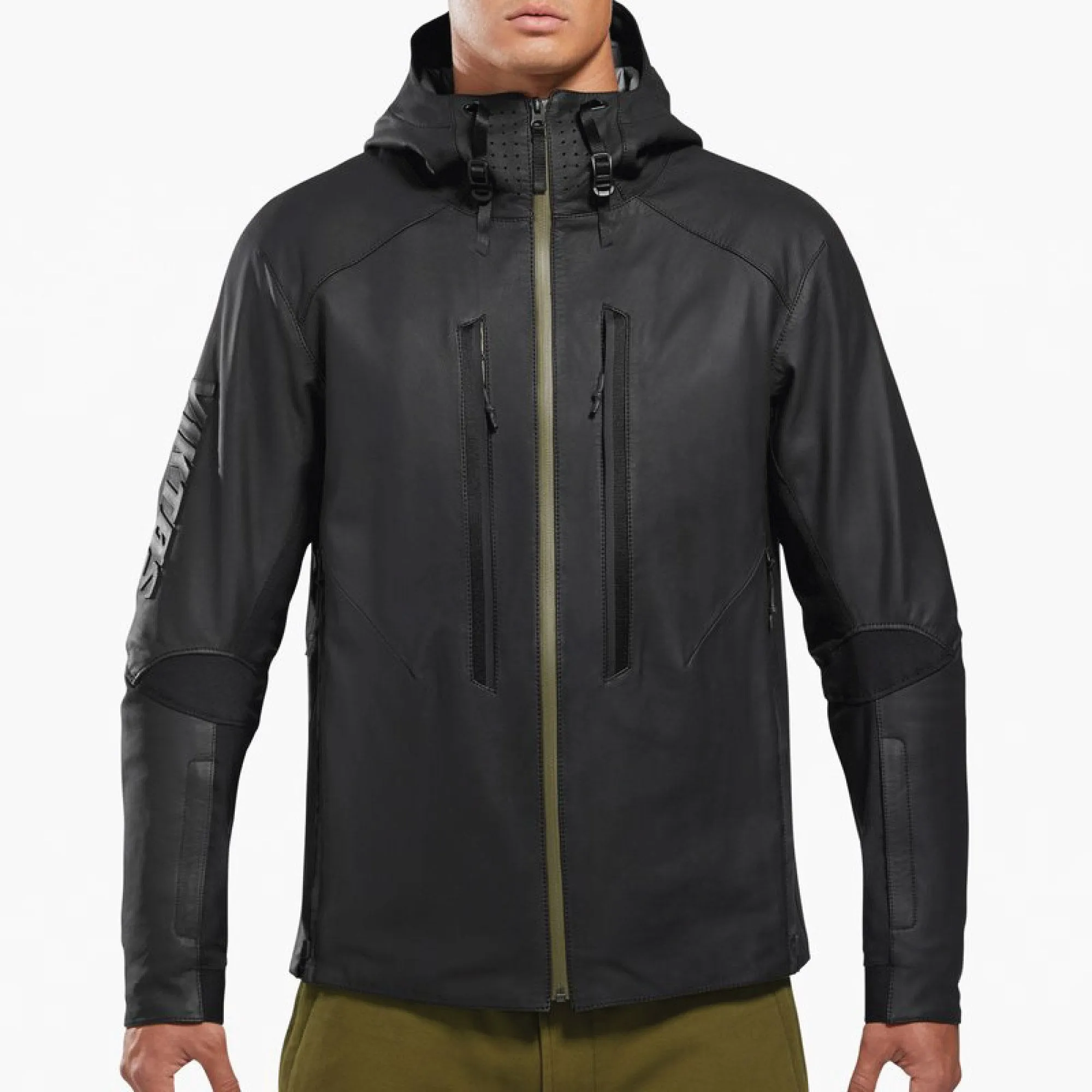 VIKTOS Actual Waterproof Leather Jacket Black Nightfjall