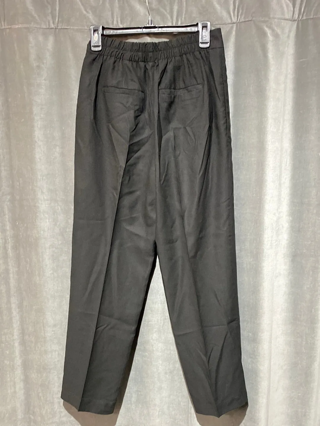 Vince Black Lightweight Button Waist Pants