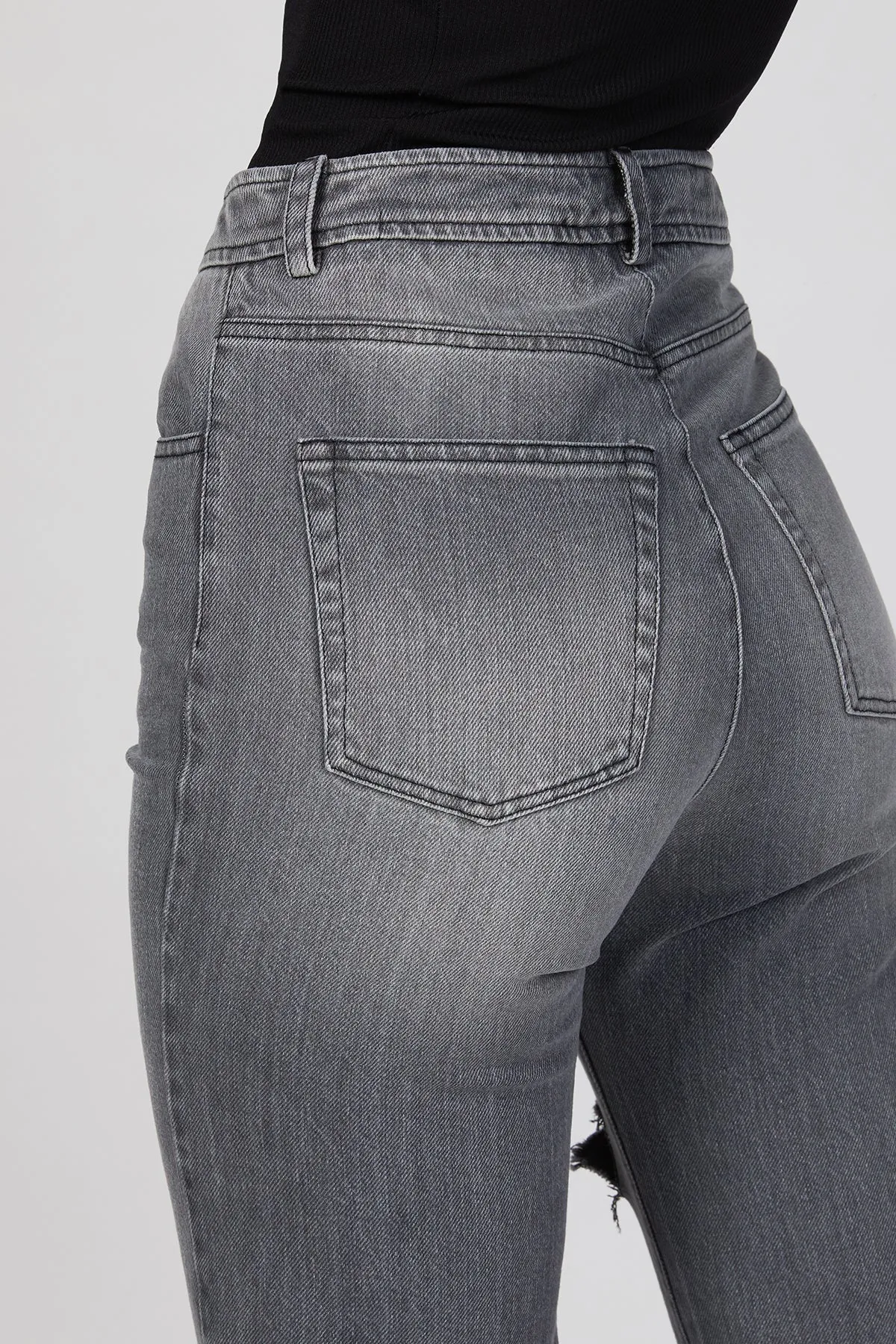 VINTAGE CUT DENIM PANTS