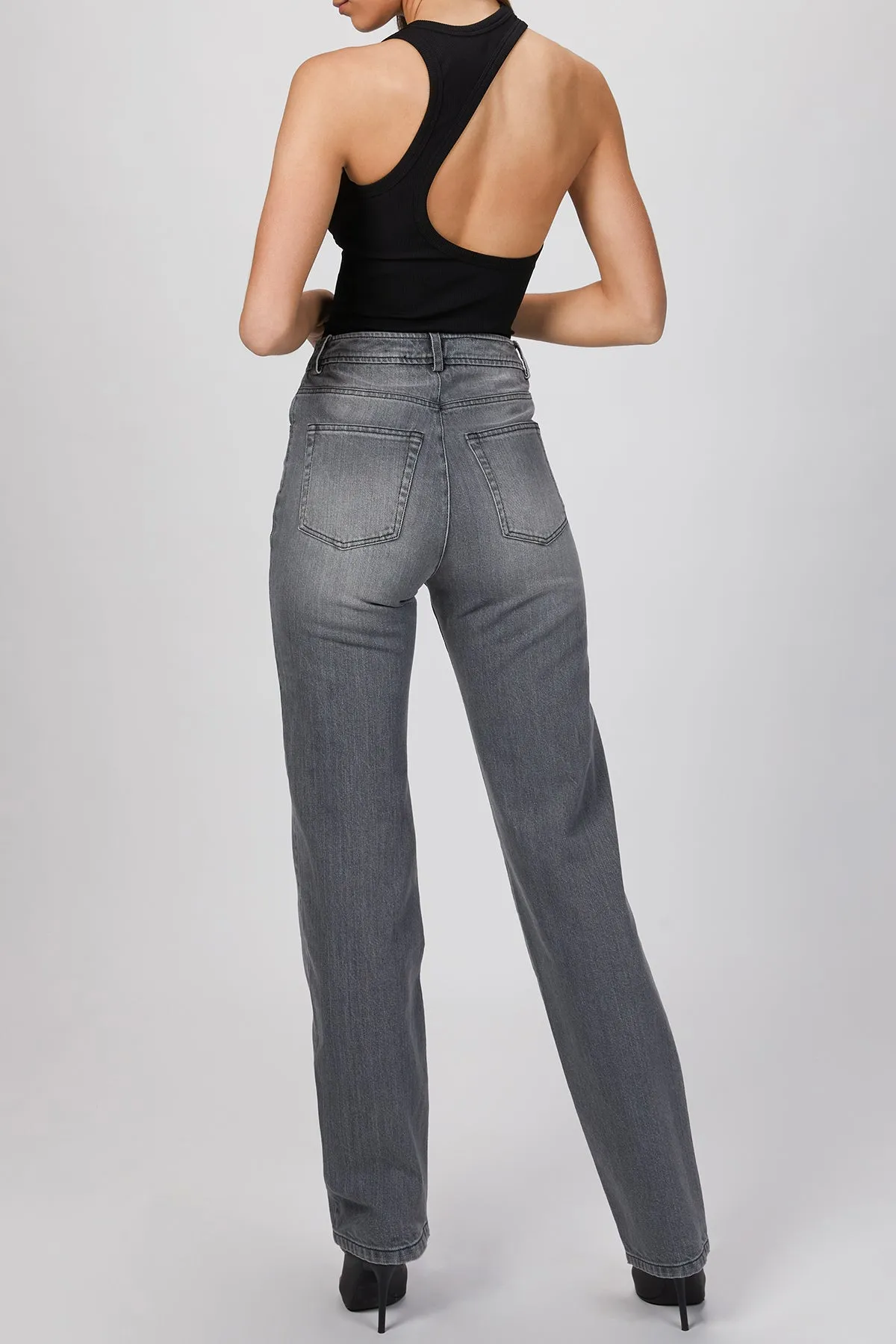 VINTAGE CUT DENIM PANTS
