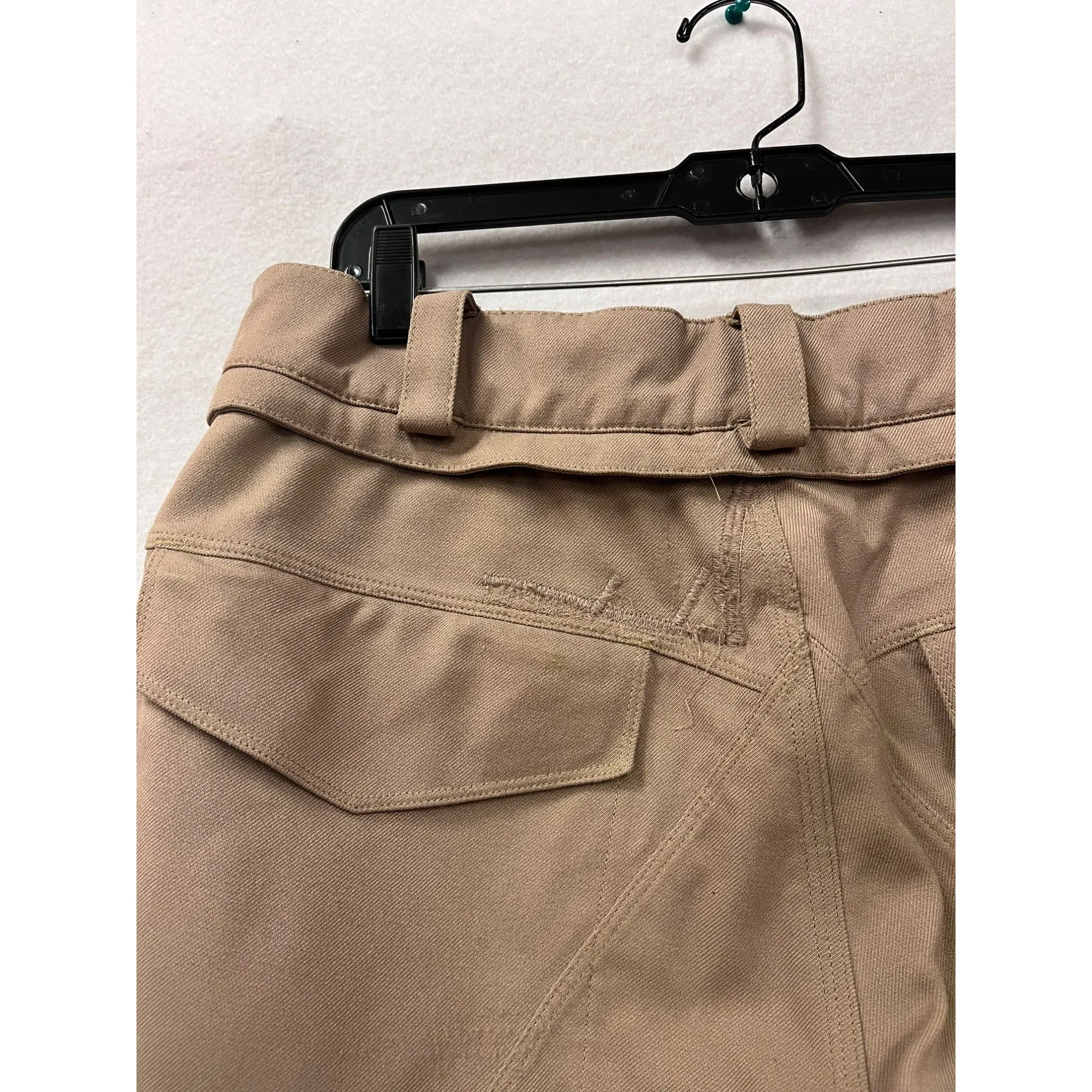Volcom Women’s Modern Articulated beige Snowboard Pants #6040