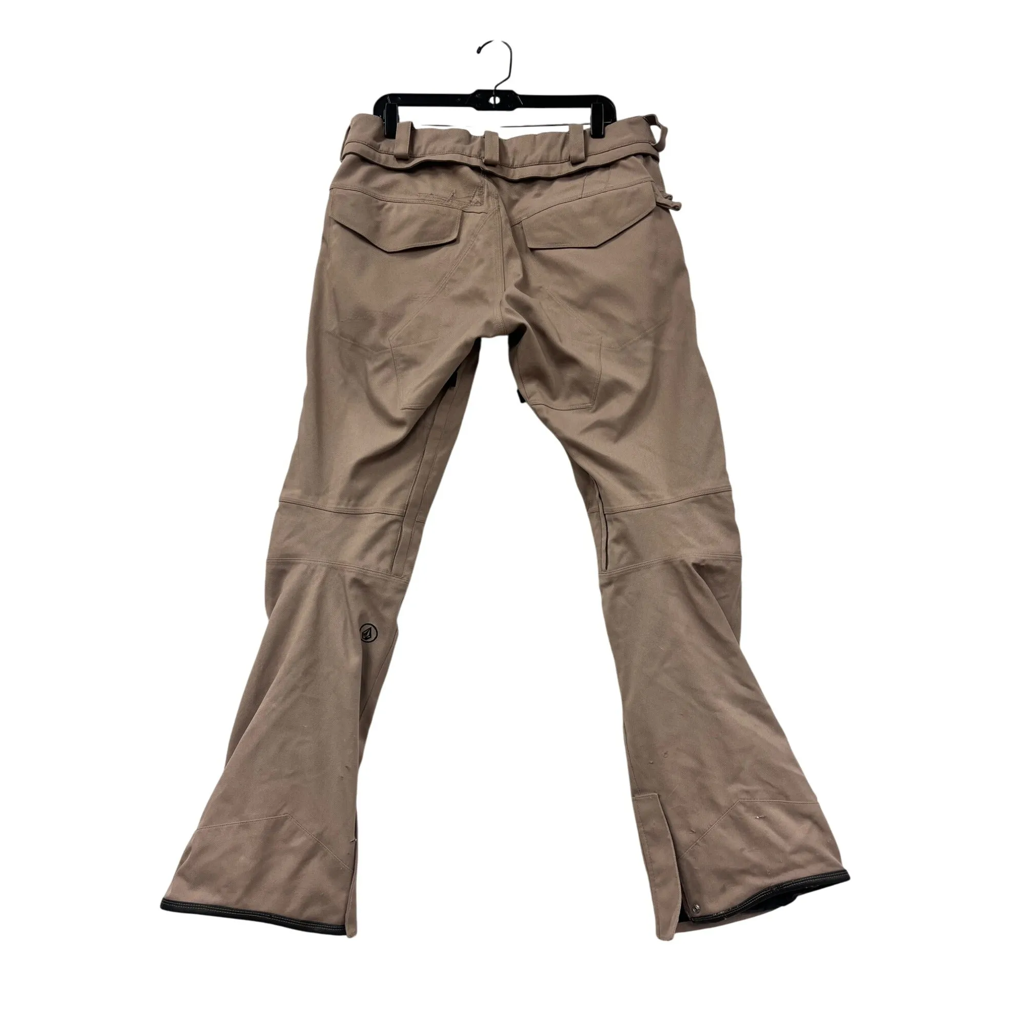 Volcom Women’s Modern Articulated beige Snowboard Pants #6040