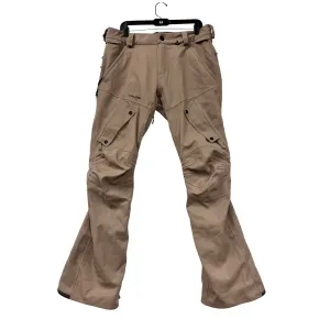 Volcom Women’s Modern Articulated beige Snowboard Pants #6040