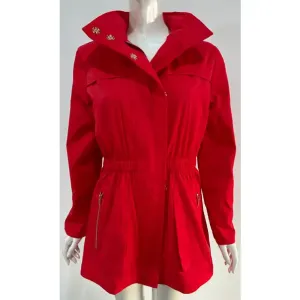 W.A.Y Wonderful and Young Raincoat Jackets- Red