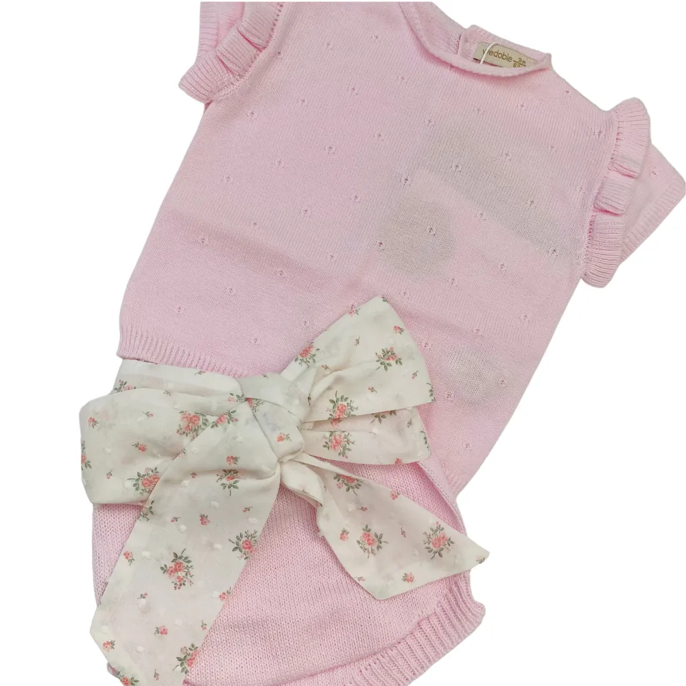 Wedoble Rosa Knitted Top & Jam Pants