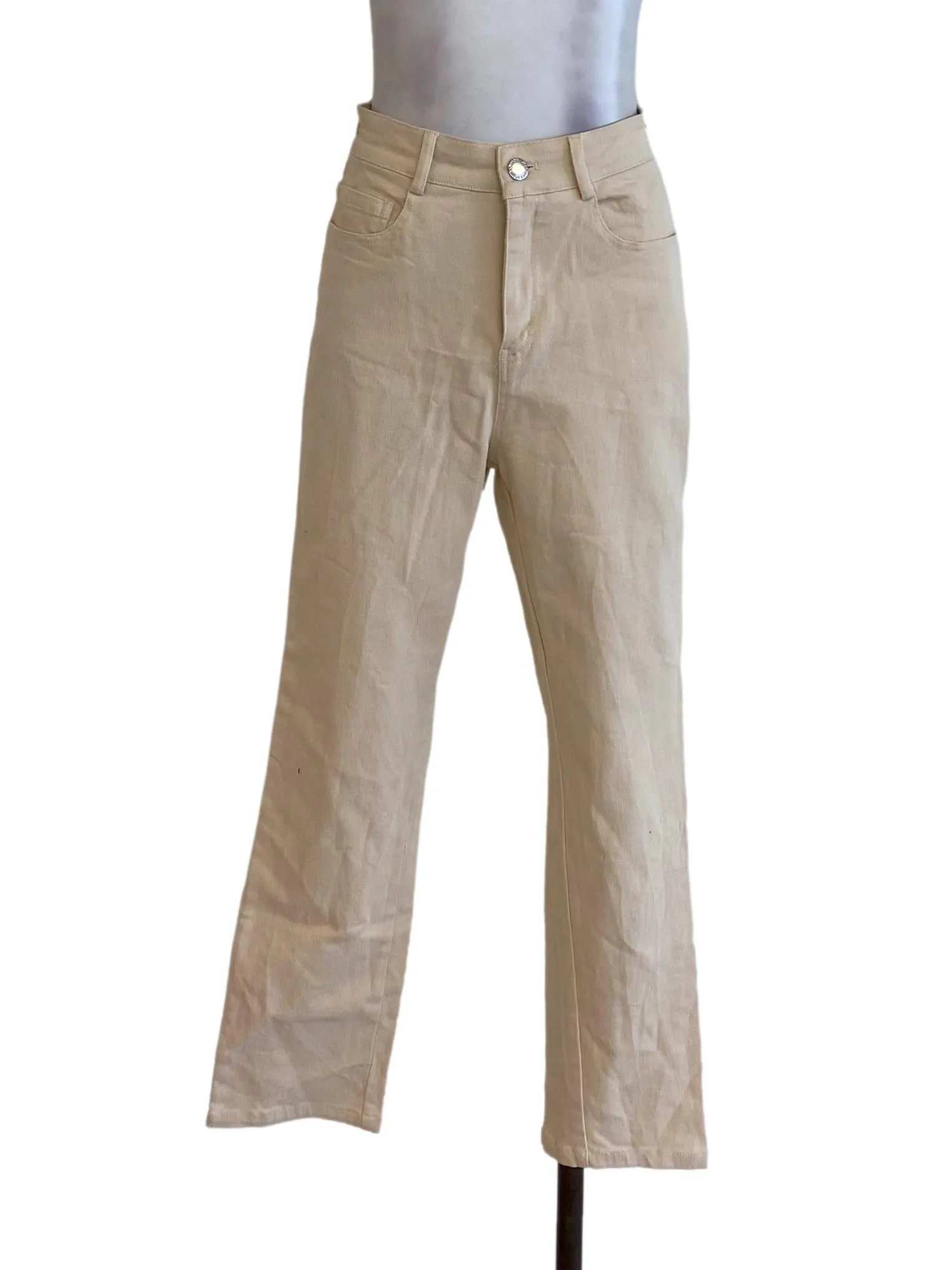 White Denim Skinny Jeans
