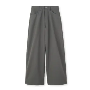 WOMEN'S STRETCH TWILL WIDE PANTS