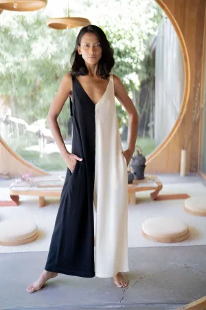 Yin Yang Kundalini Knitted Playsuit (Made to Order)